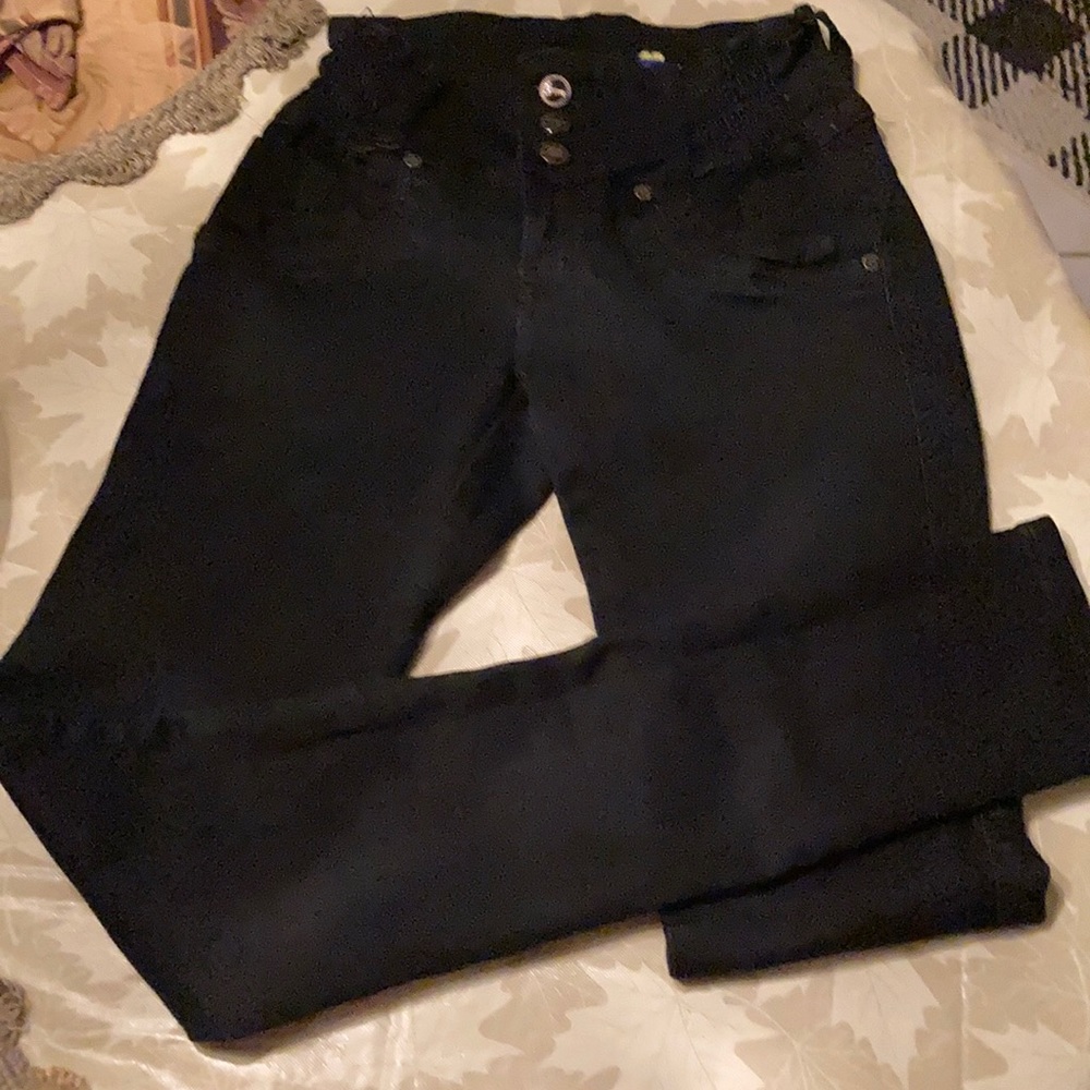 Black soft Colombian jeans